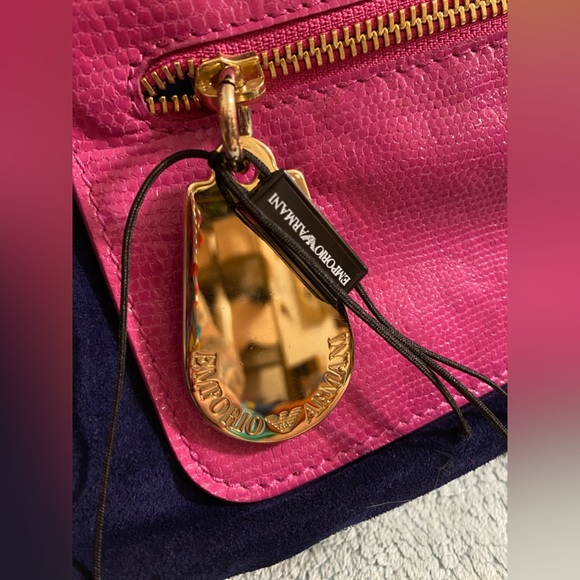 Vintage Emporio Armani foldover handbag - Picture 7 of 14